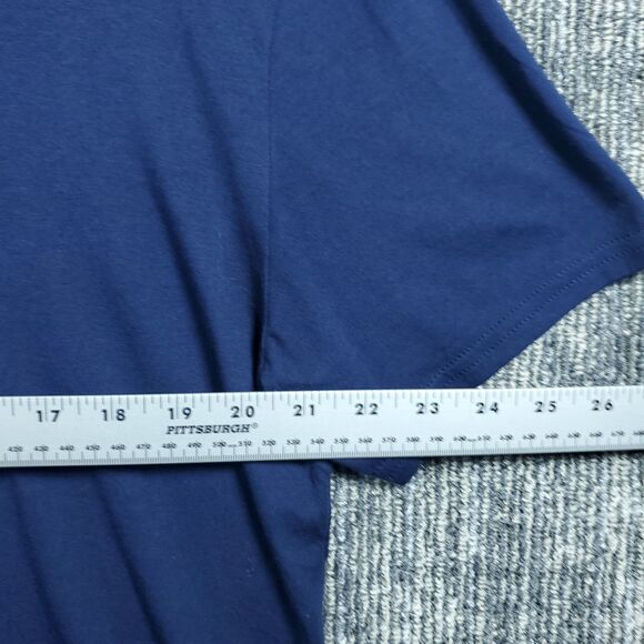 Polo Ralph Lauren Men's V-Neck T-Shirt XL Classic Navy Blue - Picture 9 of 13